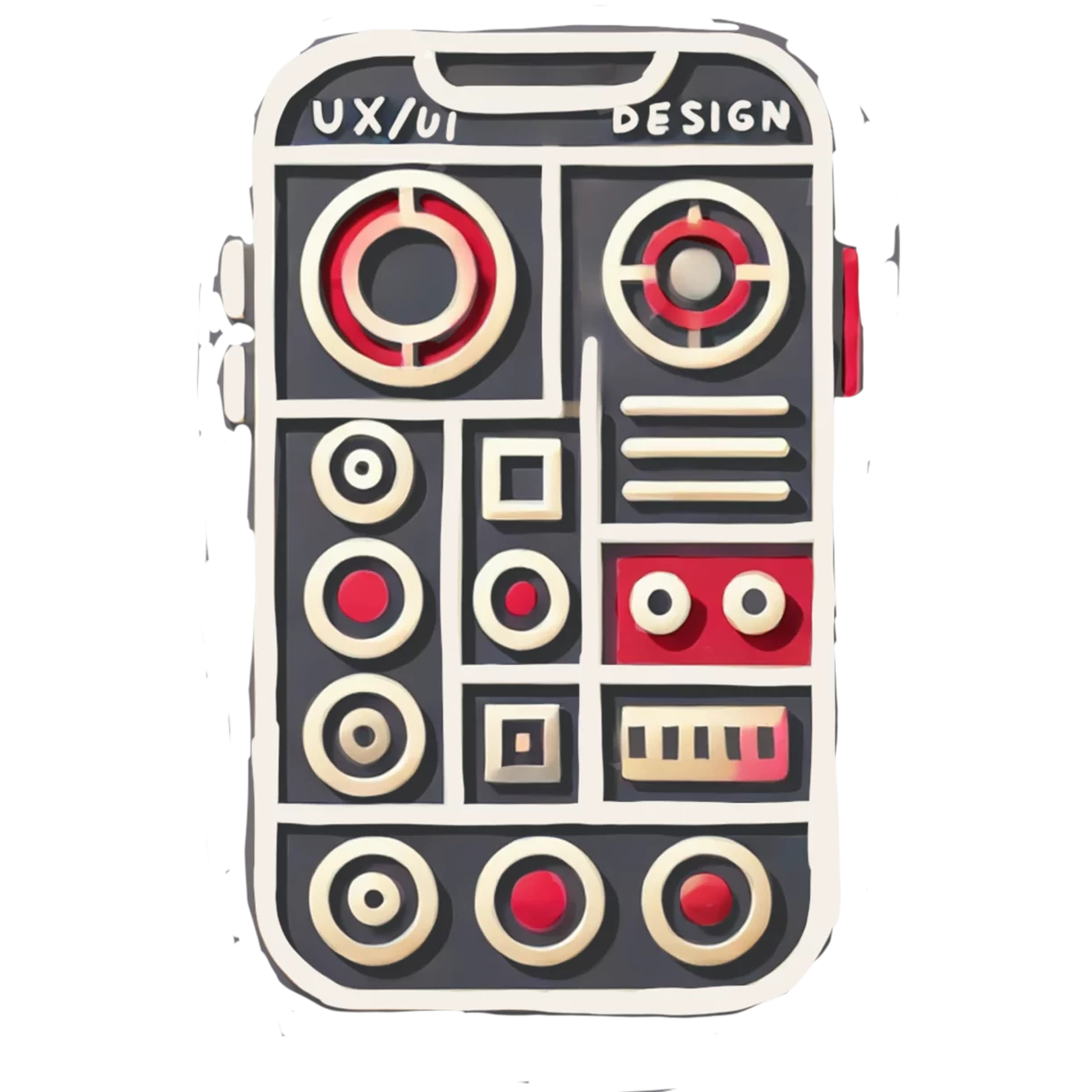 Logo du service UX/UI d’Alsare Digital – Interfaces intuitives et ergonomiques.